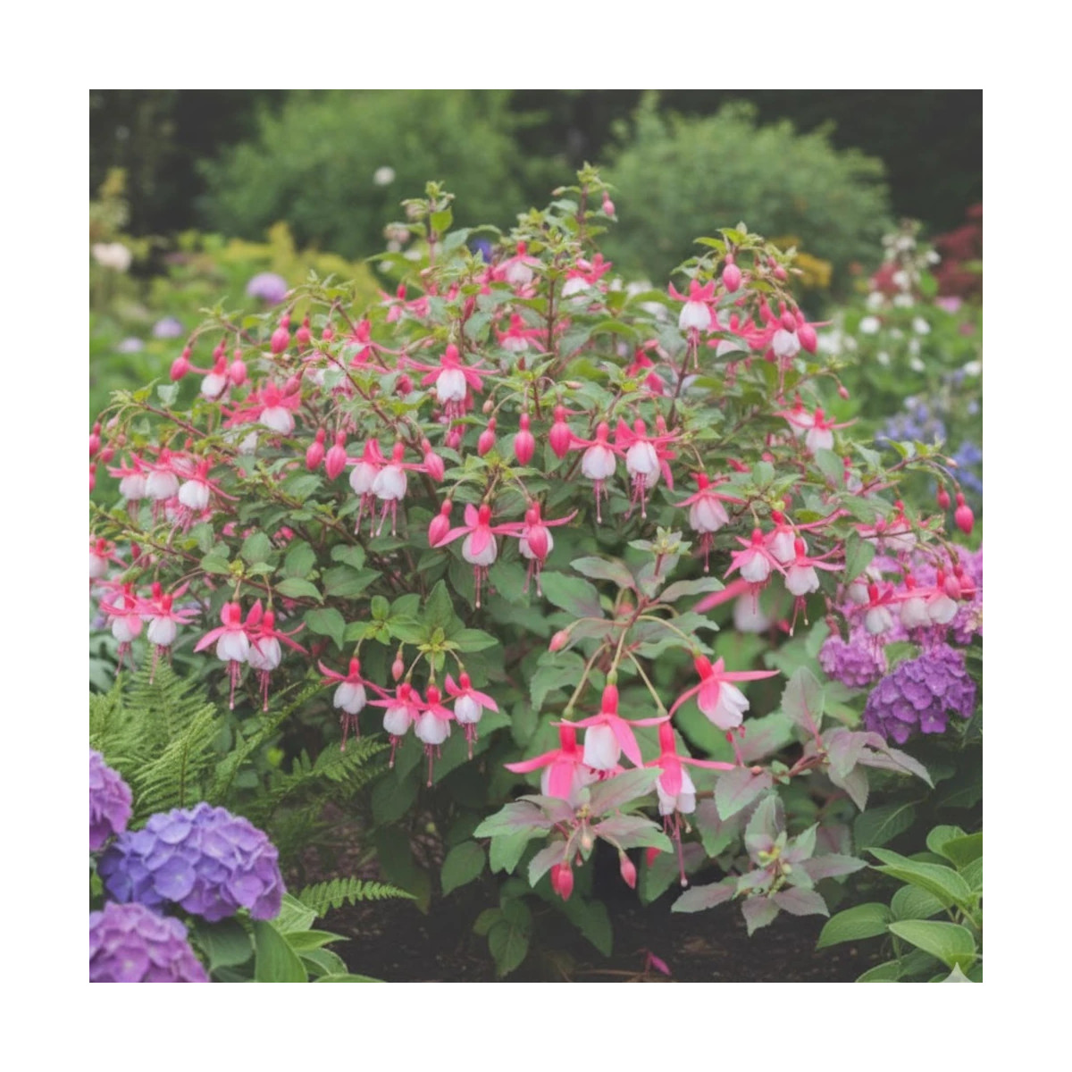Fuchsia arbustif Alice Hoffmann