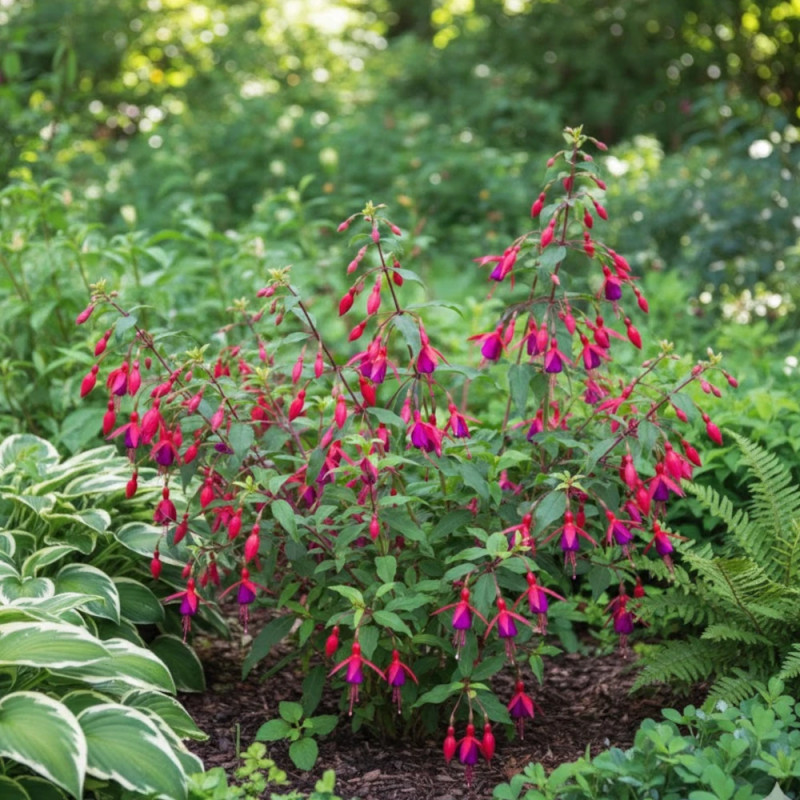 Fuchsia arbustif Bernisser Hardy