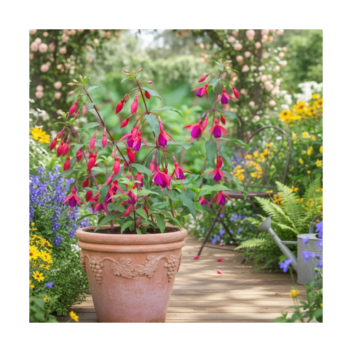 Fuchsia arbustif Bernisser Hardy
