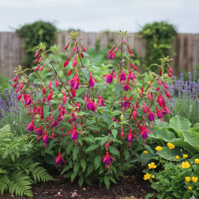 Fuchsia arbustif Bernisser Hardy