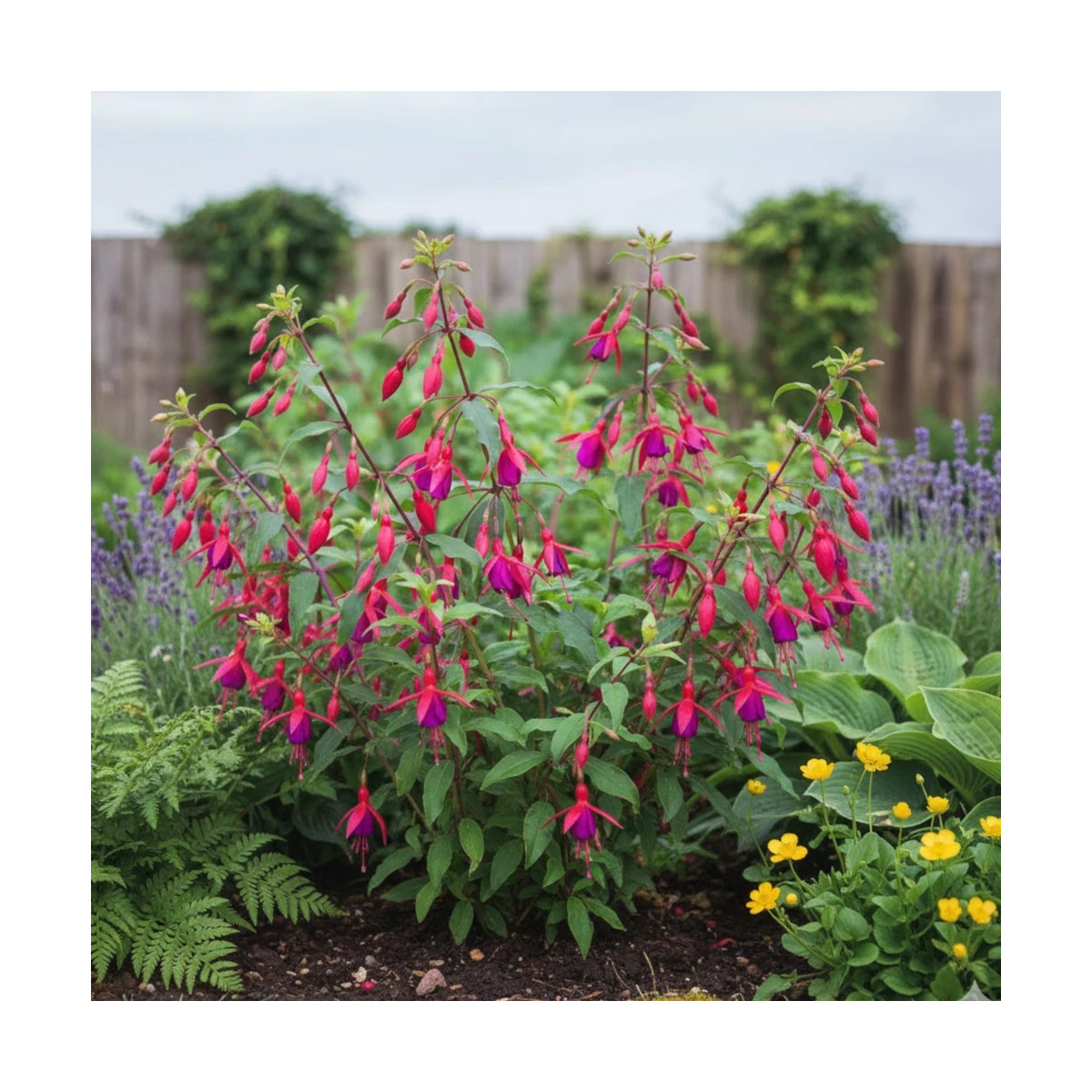 Fuchsia arbustif Bernisser Hardy