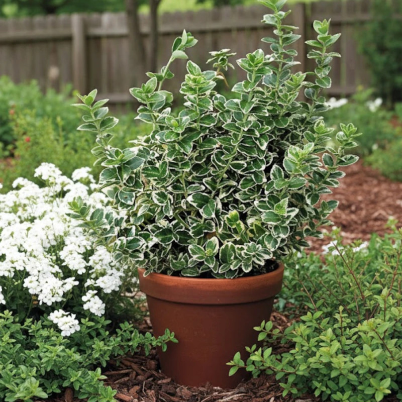 Fusain persistant Emerald Gaiety - SILENCE, ça pousse !, Euonymus