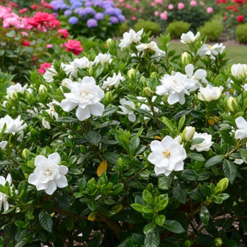 Gardenia First Editions® 'Double Mint', Gardénia, Jasmin du Cap