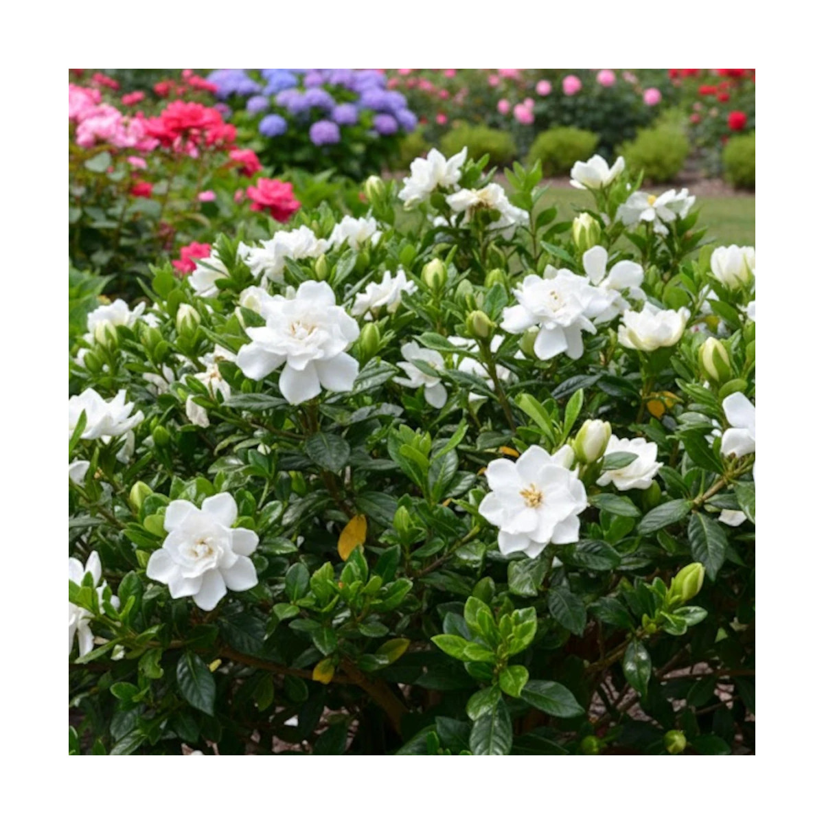 Gardenia First Edition® 'Double Mint', Gardénia, Jasmin du Cap