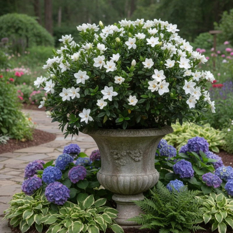 Gardenia Kleim's Hardy, Gardénia, Jasmin du Cap
