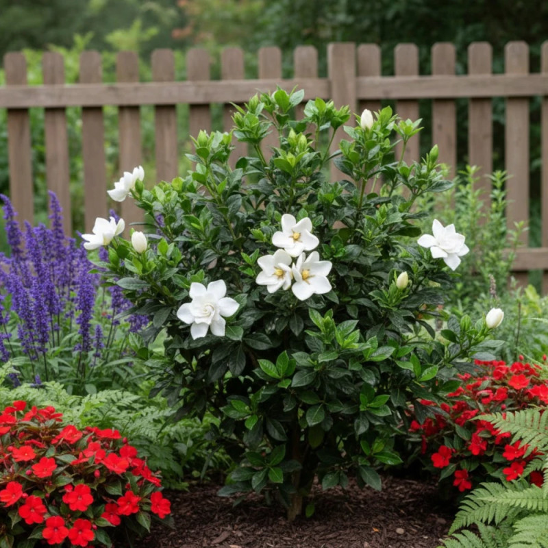 Gardenia Kleim's Hardy, Gardénia, Jasmin du Cap