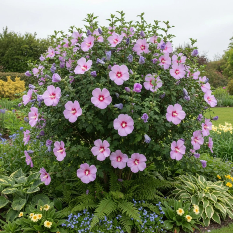 Hibiscus Hibisa® 'Parma', Althéa