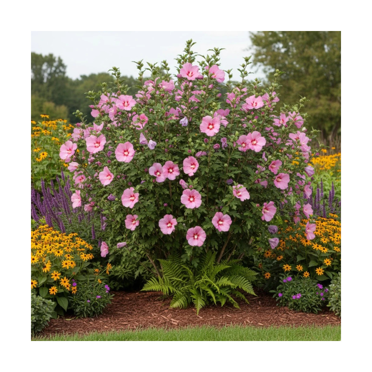 Hibiscus Pink Giant® 'Flogi', Althéa