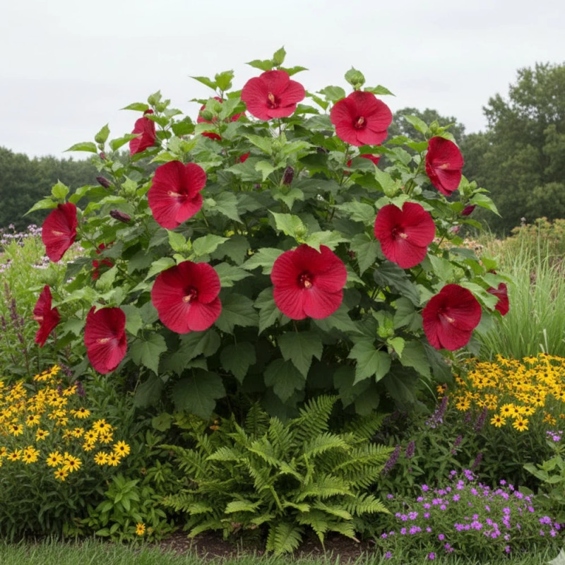 Hibiscus des marais My Valentine