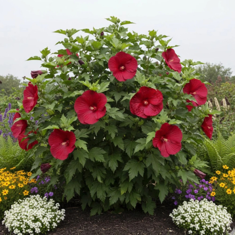 Hibiscus des marais My Valentine