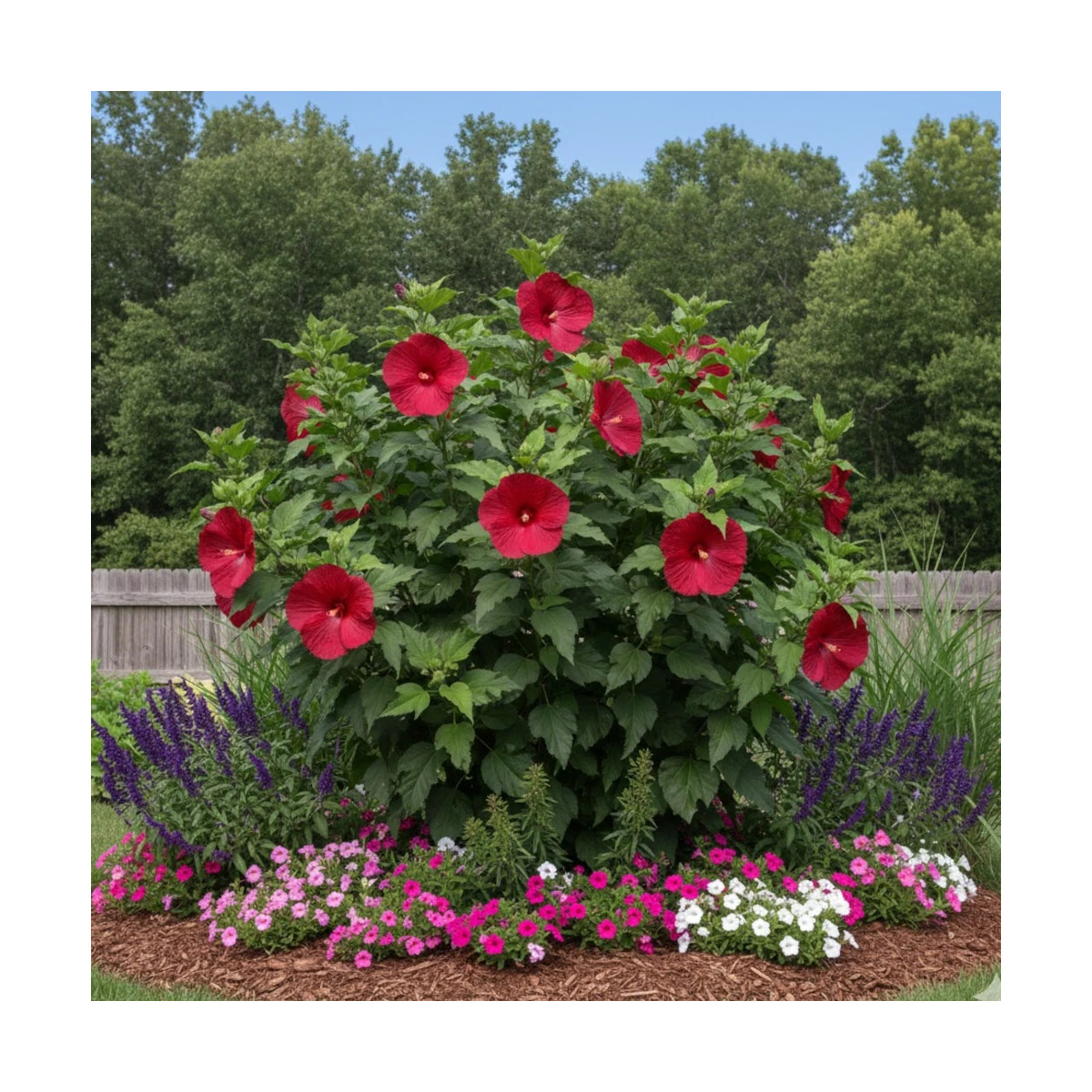 Hibiscus des marais My Valentine