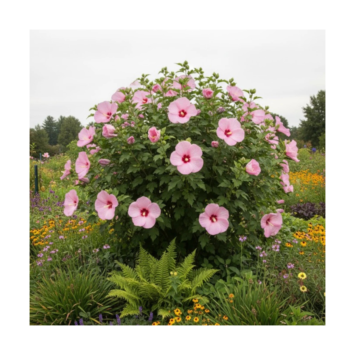 Hibiscus des marais Rose Clair
