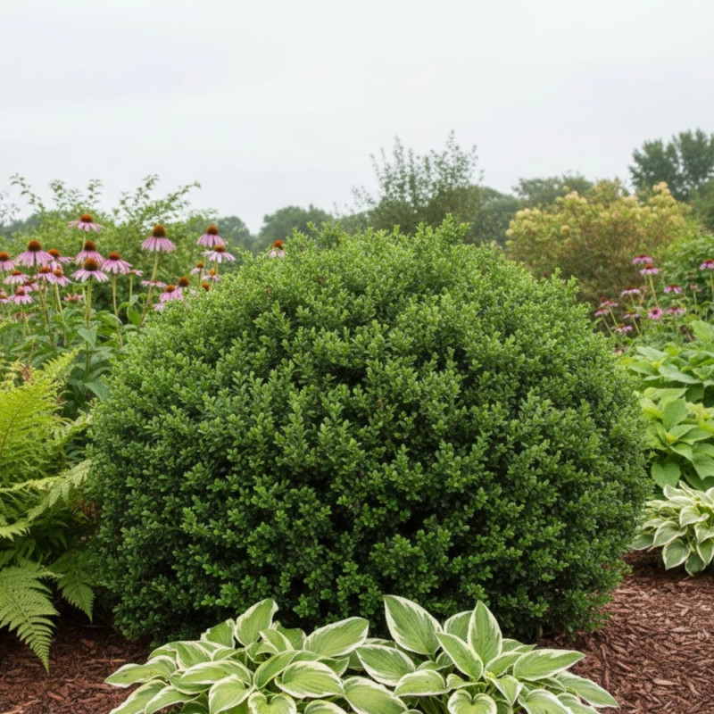 Houx crénelé Chat'o® 'FarrowSK6', Ilex crenata