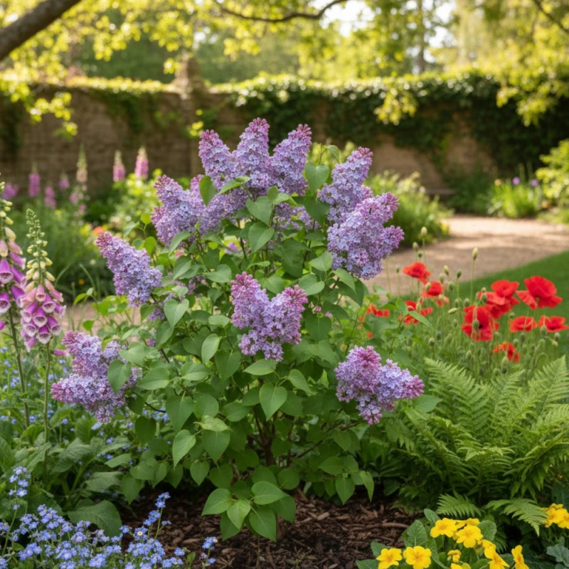 Lilas à petites feuilles Georges Eastman, Syringa