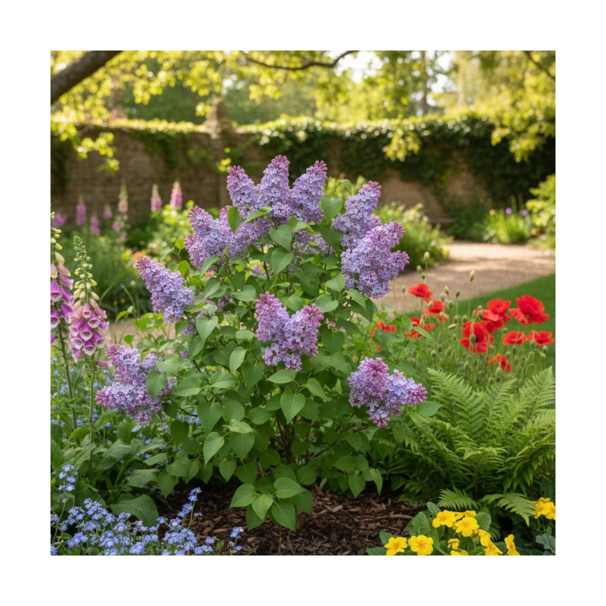 Lilas à petites feuilles Georges Eastman, Syringa
