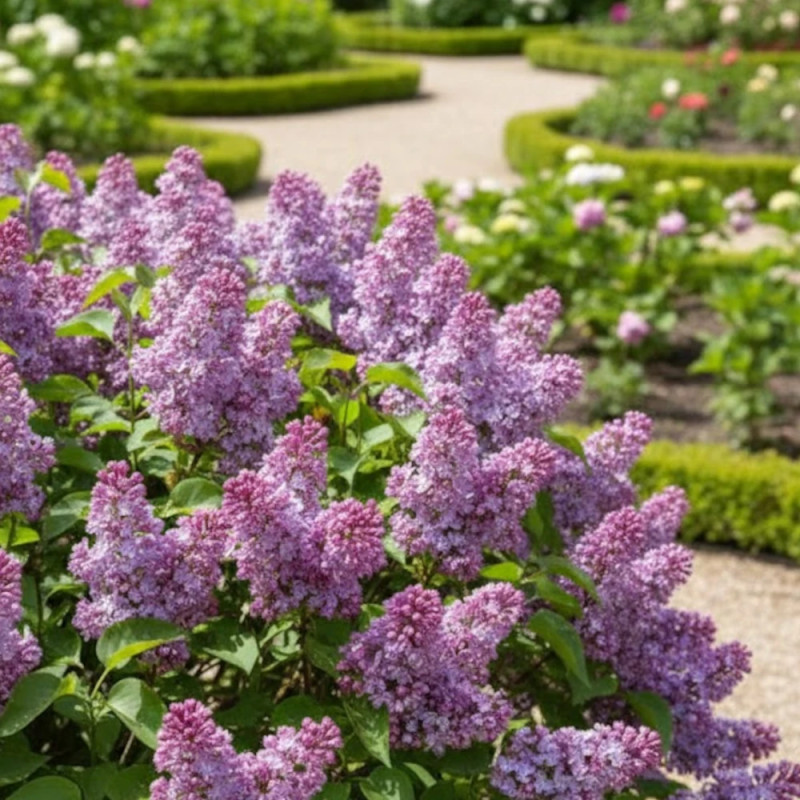 Lilas commun Belle de Nancy, Syringa