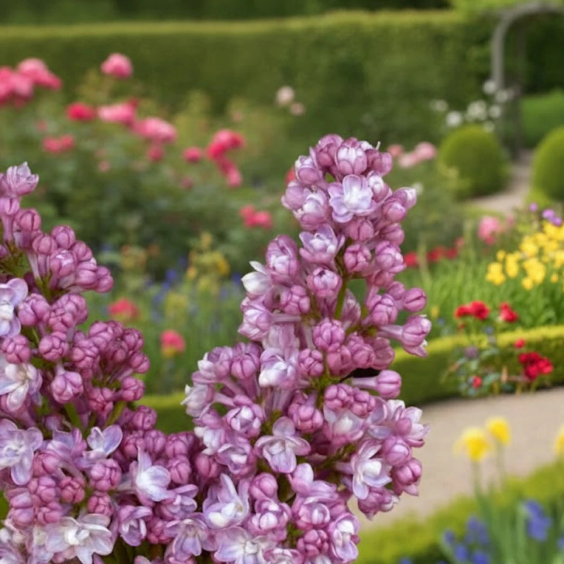 Lilas commun Belle de Nancy, Syringa