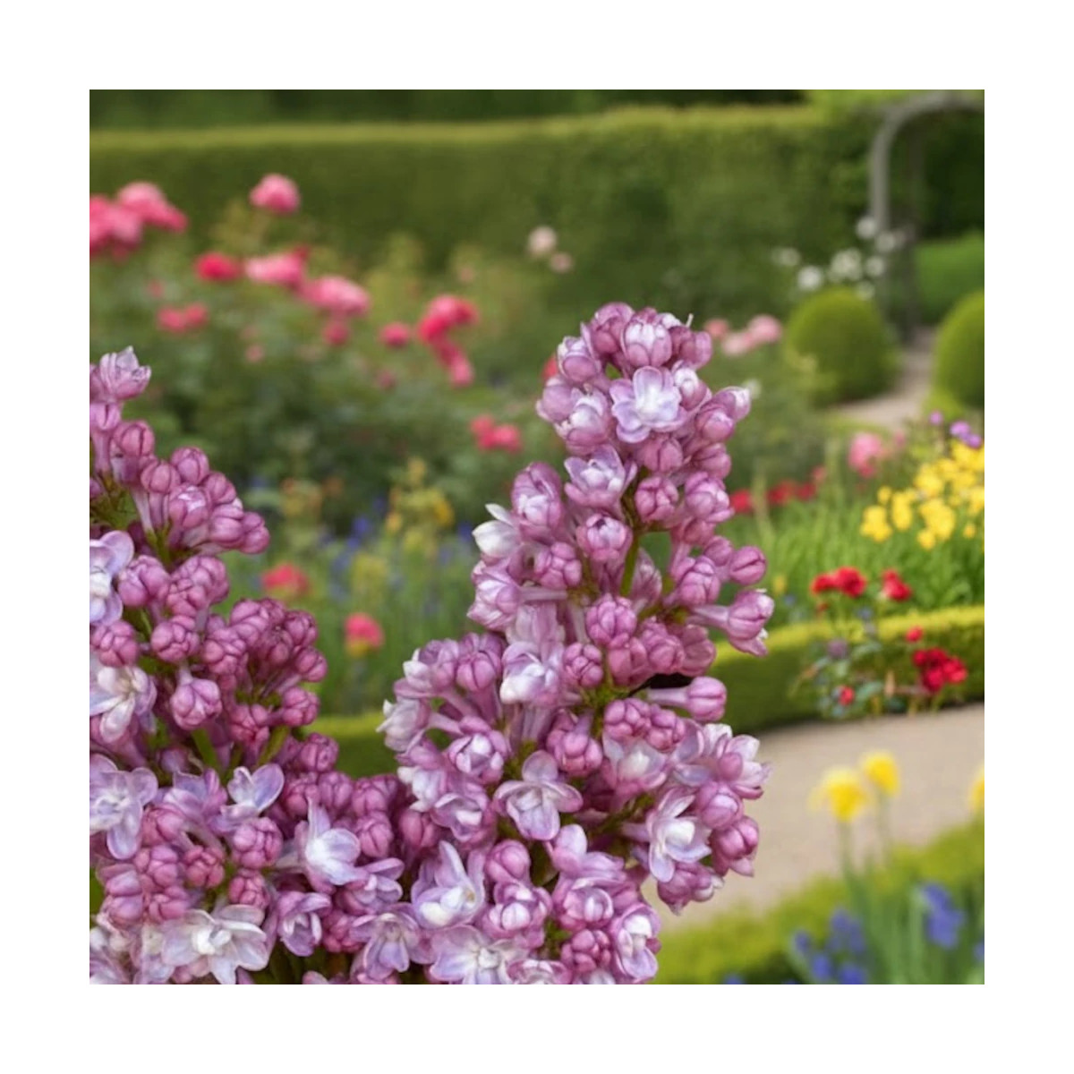 Lilas commun Belle de Nancy, Syringa Lilas commun Belle de Nancy, Syringa