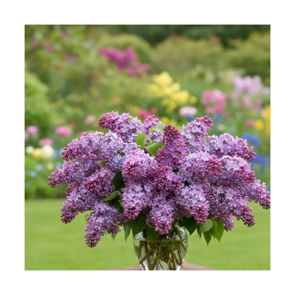 Lilas commun Katherine Havemeyer, Syringa Lilas commun Katherine Havemeyer, Syringa