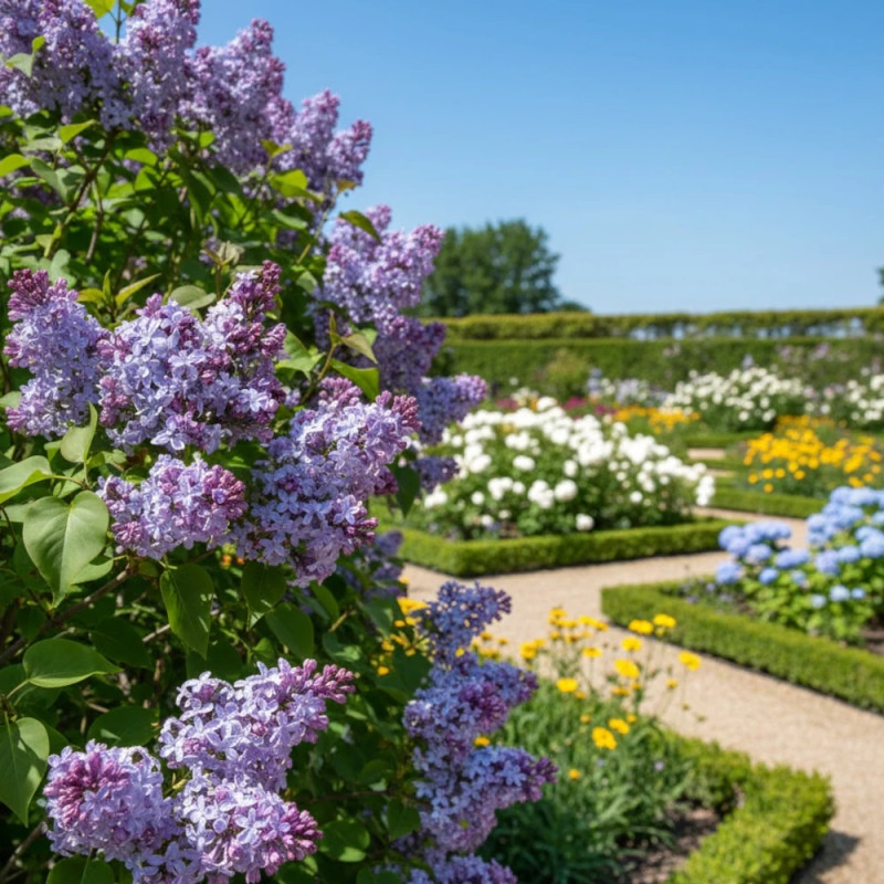 Lilas commun Nadezhda, Syringa