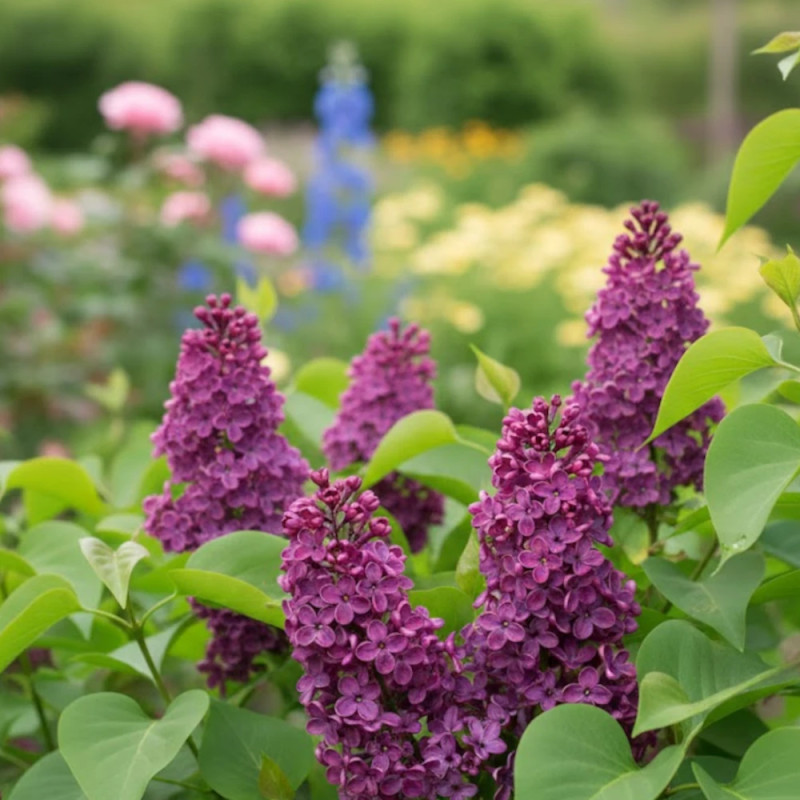 Lilas commun Souvenir de Louis Spaeth - SILENCE, ça pousse !, Syringa