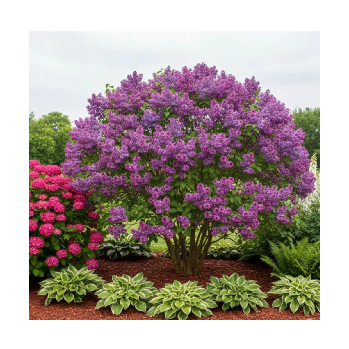 Lilas de Rouen Saugeana, Syringa