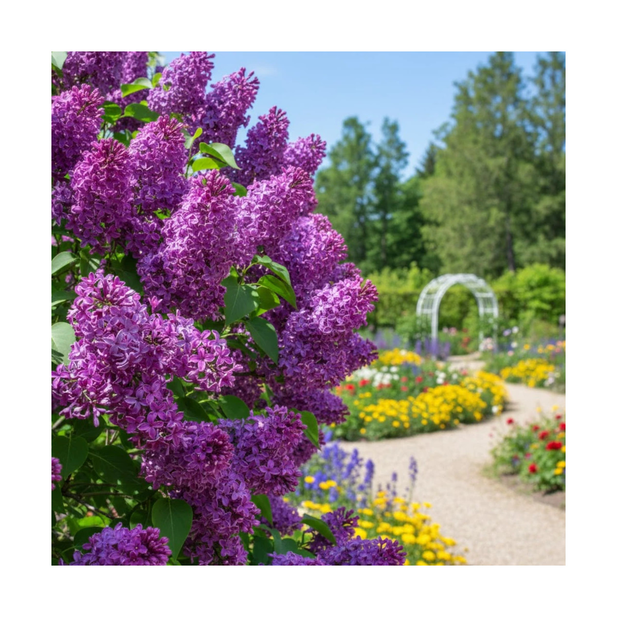 Lilas de Rouen Saugeana, Syringa