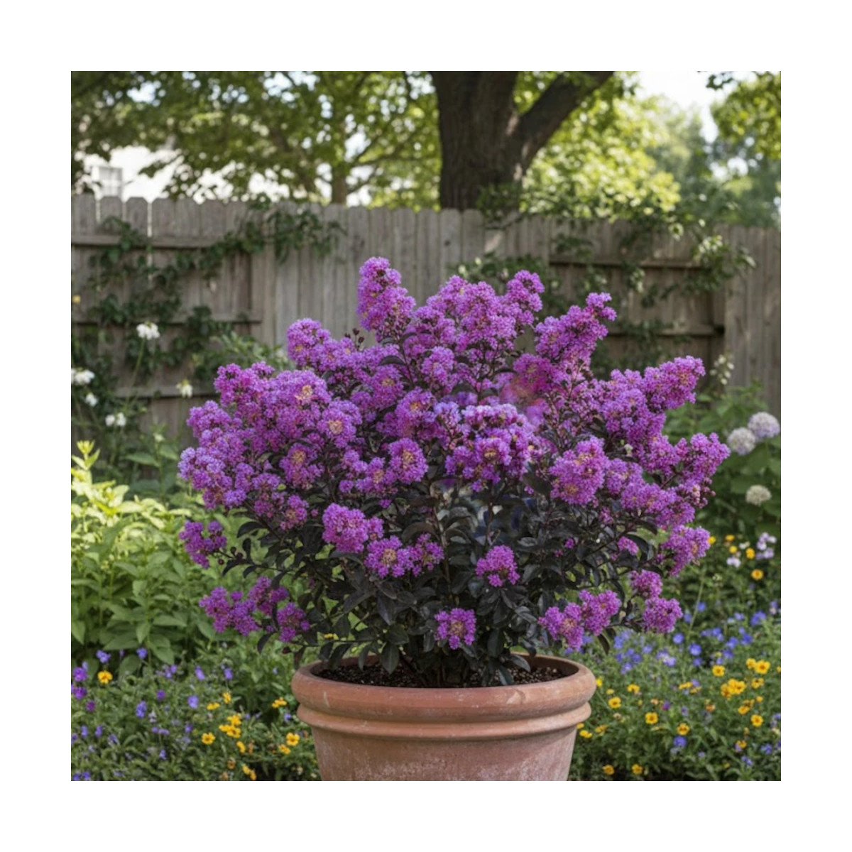 Lilas des Indes Black Diamond® Lavender Lace™, Lagerstroemia