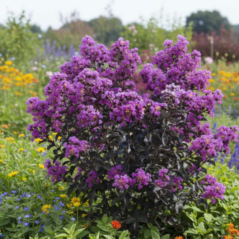 Lilas des Indes Black Diamond® Purely Purple™, Lagerstroemia