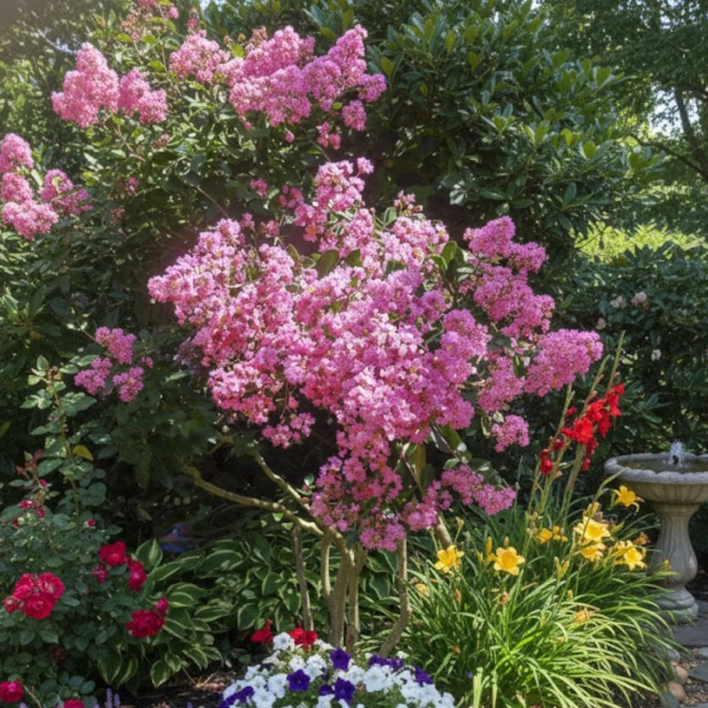 Lilas des Indes Jacqueline Desmartis, Lagerstroemia