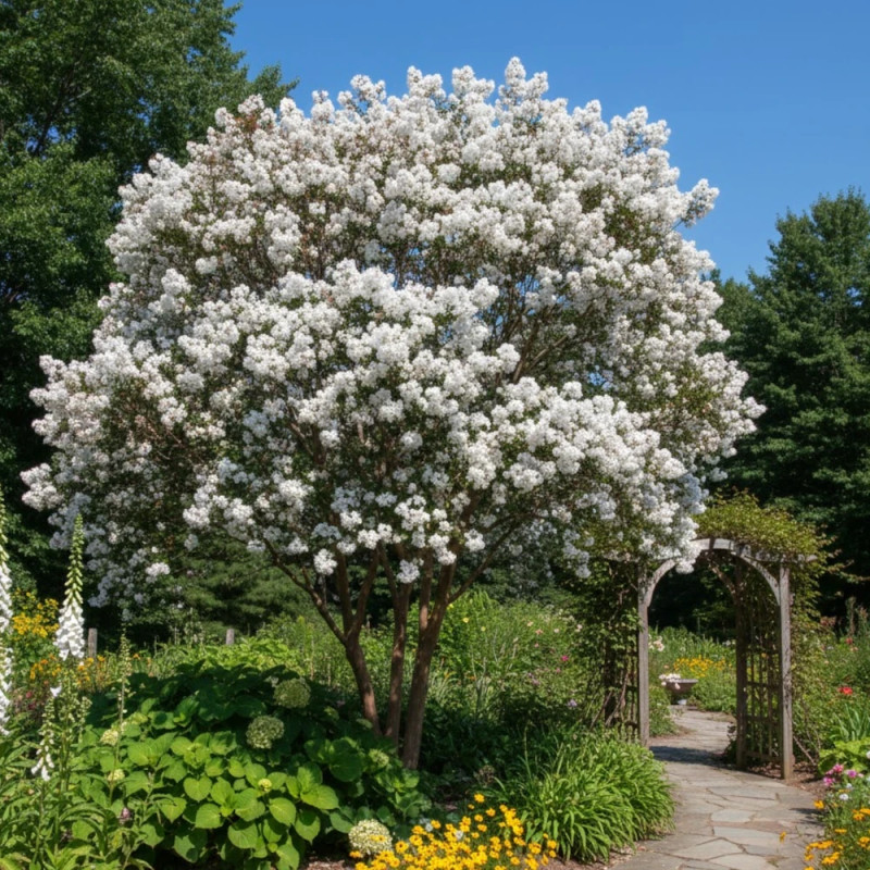 Lilas des Indes Kimono, Lagerstroemia