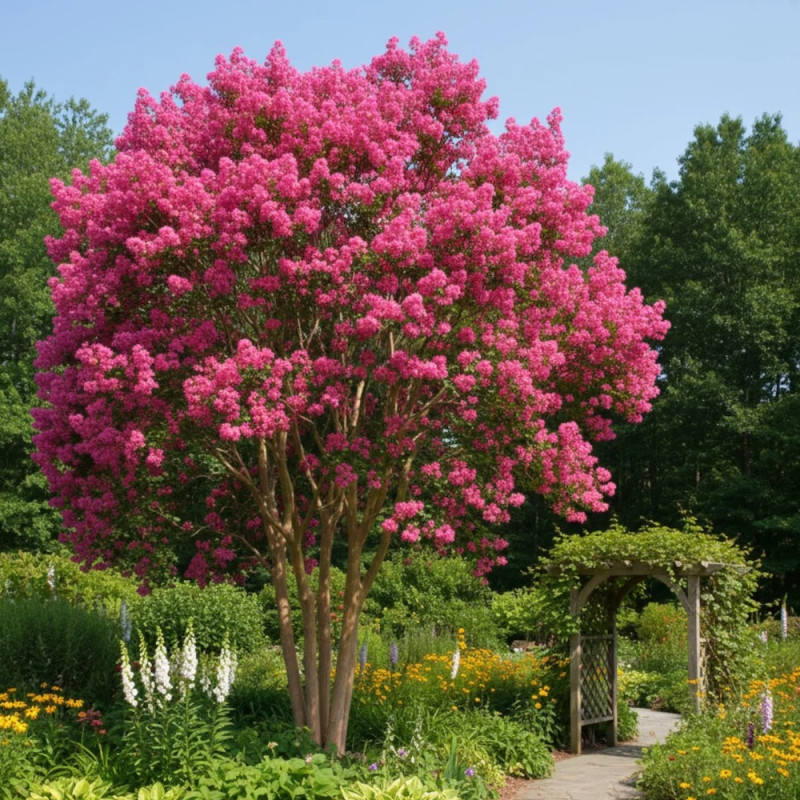 Lilas des Indes La Mousson, Lagerstroemia