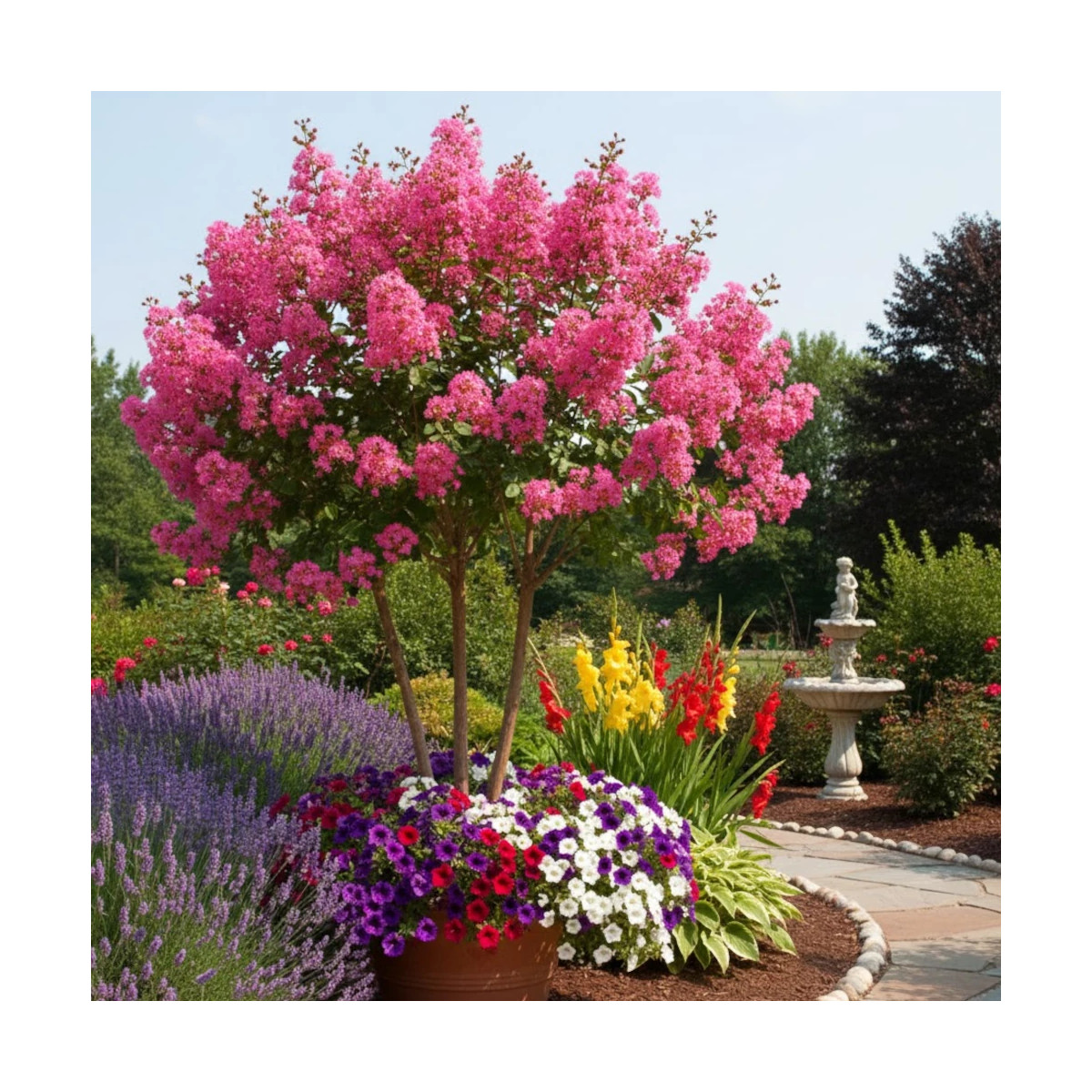 Lilas des Indes La Mousson, Lagerstroemia