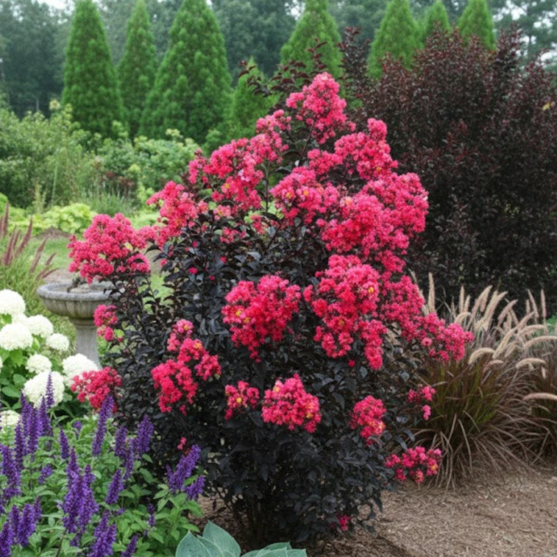 Lilas des indes Midnight Magic® 'Piilag V', Lagerstroemia
