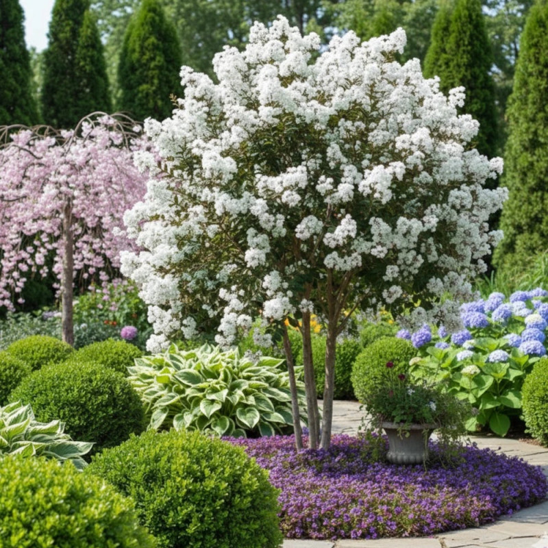 Lilas des Indes Natchez, Lagerstroemia