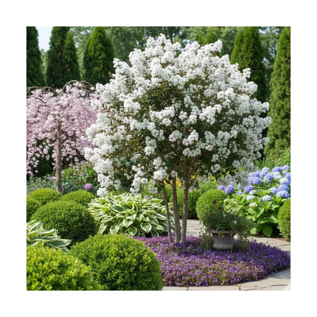 Lilas des Indes Natchez, Lagerstroemia
