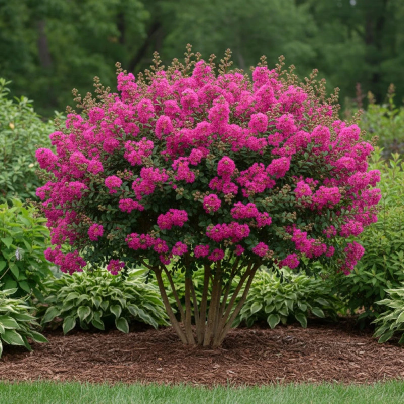 Lilas des Indes Petit´ Canaille® Rose, Lagerstroemia
