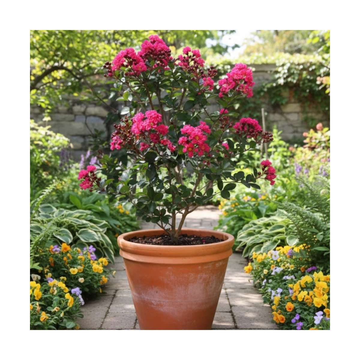 Lilas des Indes Pink Velour, Lagerstroemia