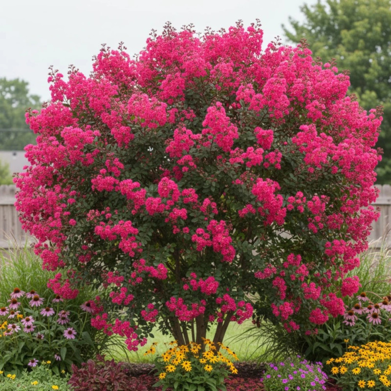 Lilas des Indes Pink Velour, Lagerstroemia