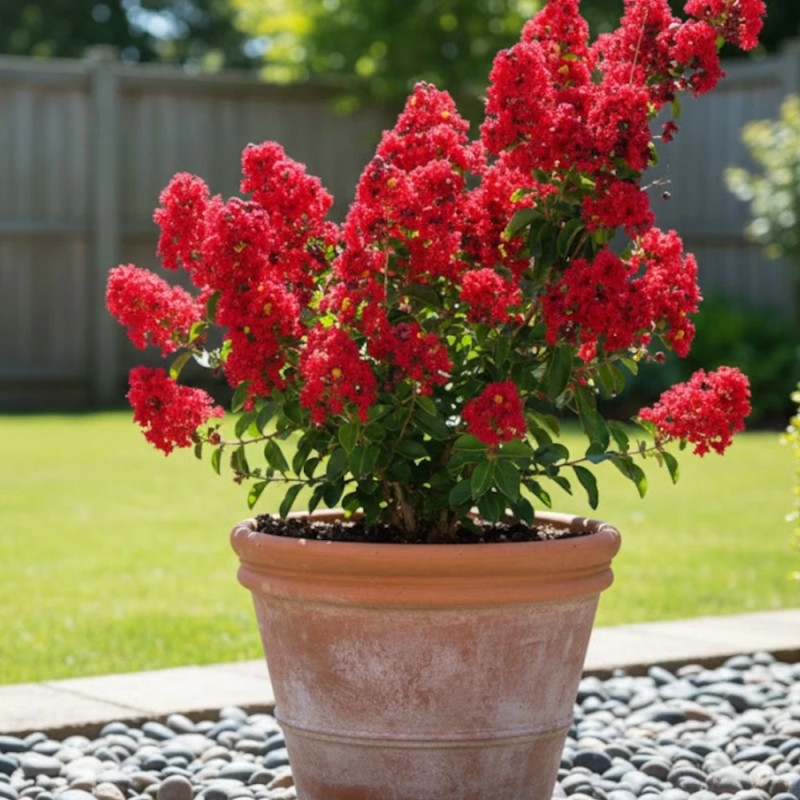 Lilas des Indes Red Rocket® 'WhiteIV', Lagerstroemia