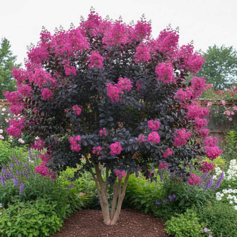 Lilas des Indes Rhapsody in Blue, Lagerstroemia
