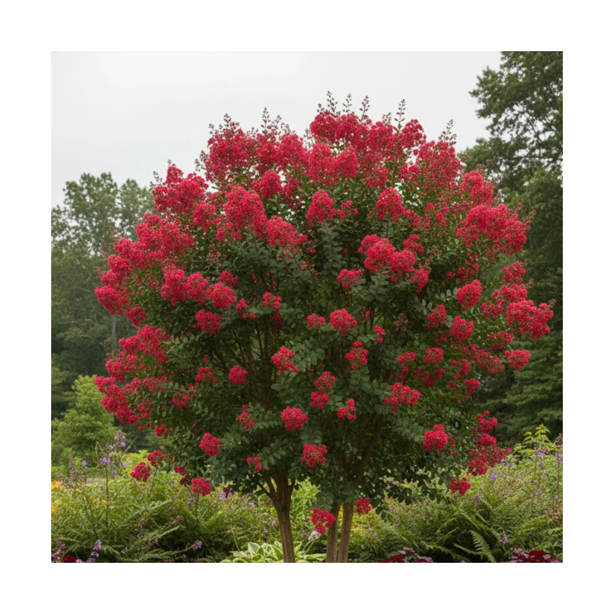 Lilas des Indes Rouge, Lagerstroemia