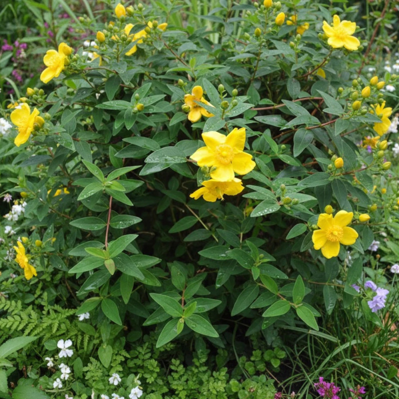 Millepertuis calycinum, Hypericum
