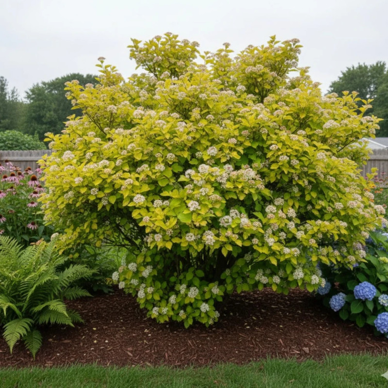 Physocarpus Raspberry Lemonade® 'ZLEYel2', Physocarpe
