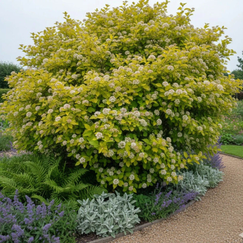 Physocarpus Raspberry Lemonade® 'ZLEYel2', Physocarpe