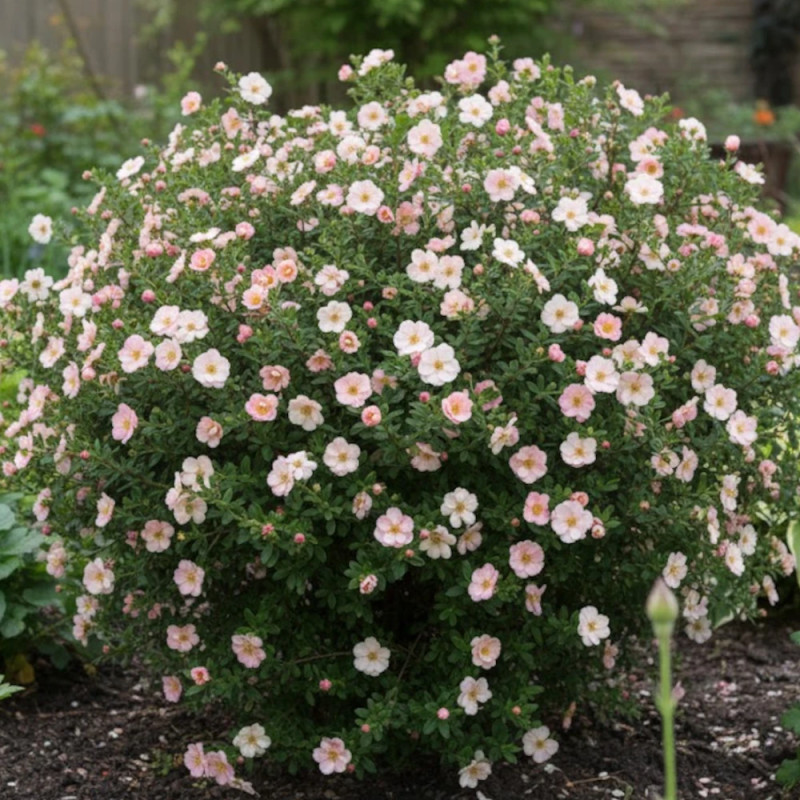 Potentille arbustive Double Punch® Pastel 'MINCRERO04', Potentilla