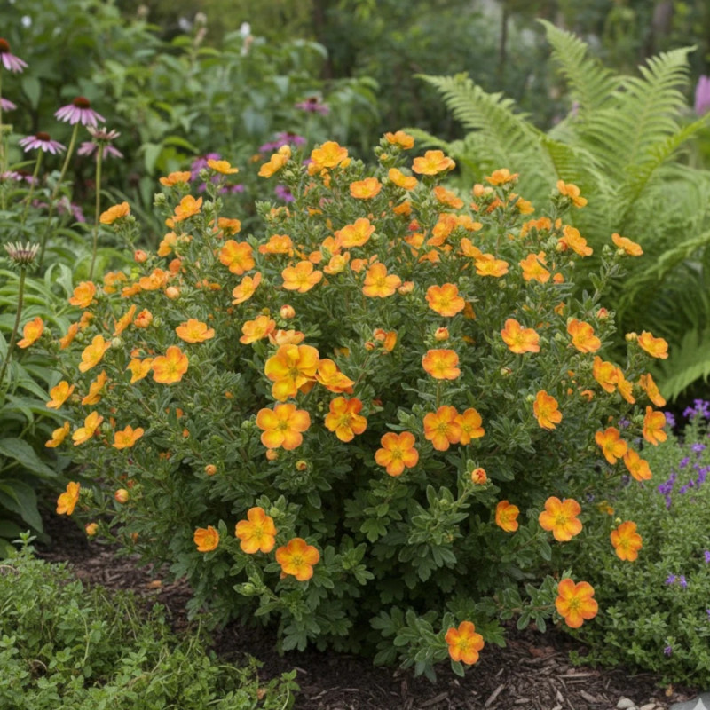 Potentille arbustive Orang'issima®, Potentilla