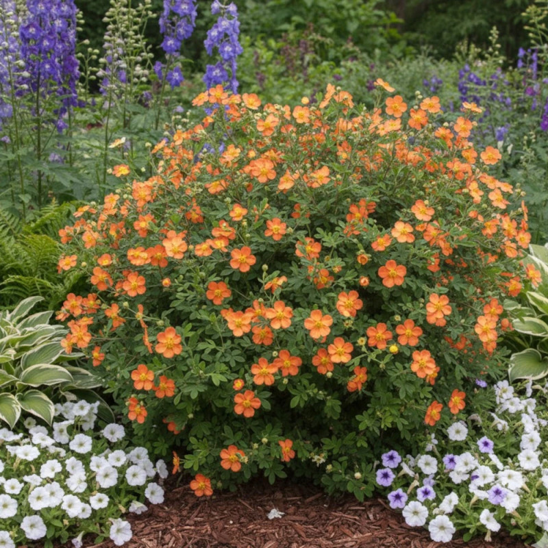 Potentille arbustive Solar'issima® - SILENCE, ça pousse !, Potentilla