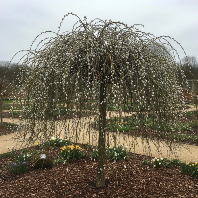 Saule marsault pleureur Curly Locks, Salix