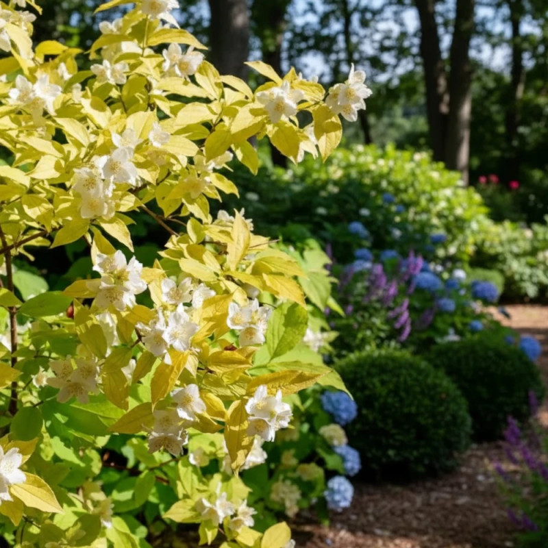 Seringat commun doré, Philadelphus